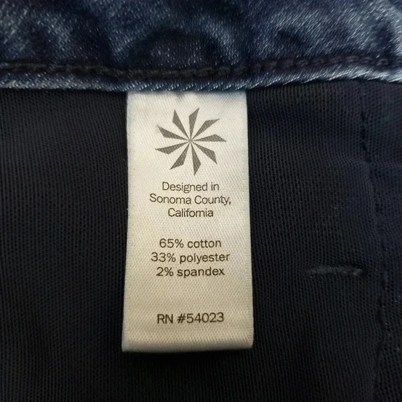 Athleta Skulptek Skinny Jeans Mid Rise Dark Wash Denim - Picture 5 of 7